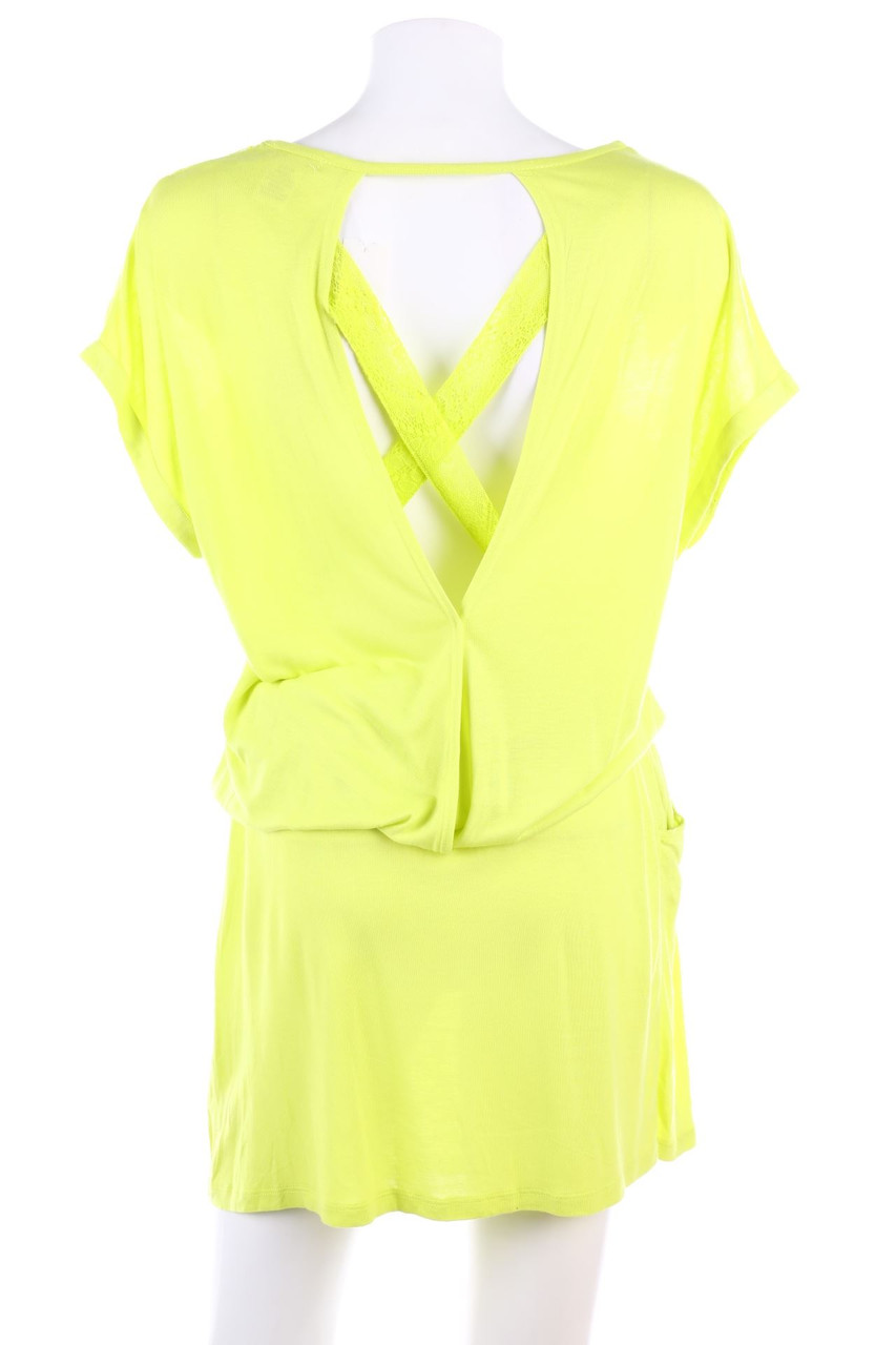 LA REDOUTE Création - Kleid aus Viskose mit Spitze mit Tunnelzug - D 32-34