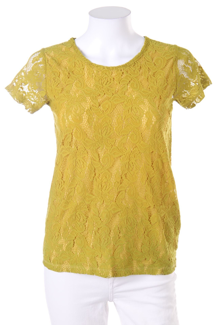 Van Heusen - Shortsleeve-Shirt, Lace - M