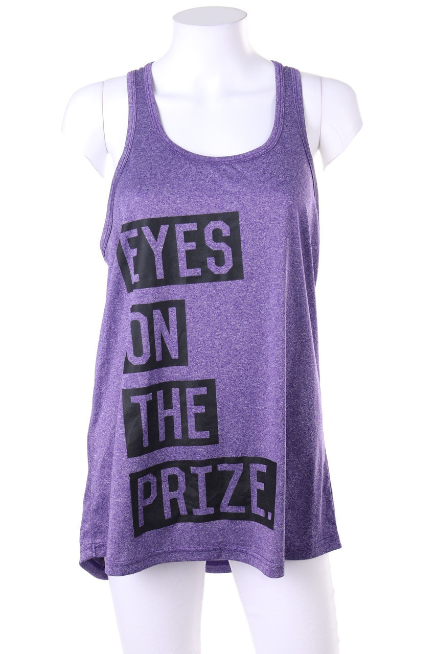 active&co - Sport-Top in A-Linie mit Print - D 40