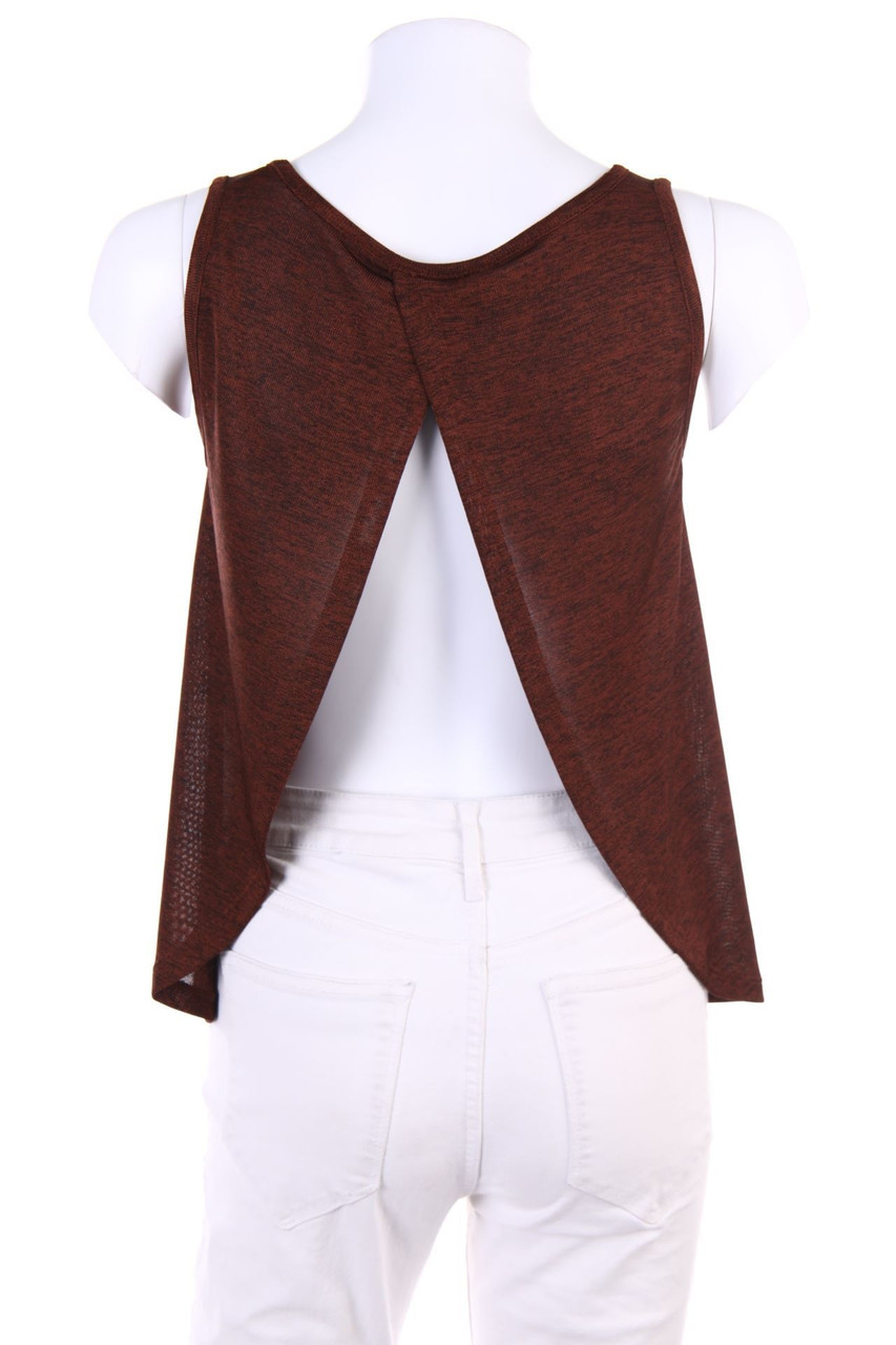 BY BETTINA LIANO - Top with Deep Back Neckline - S