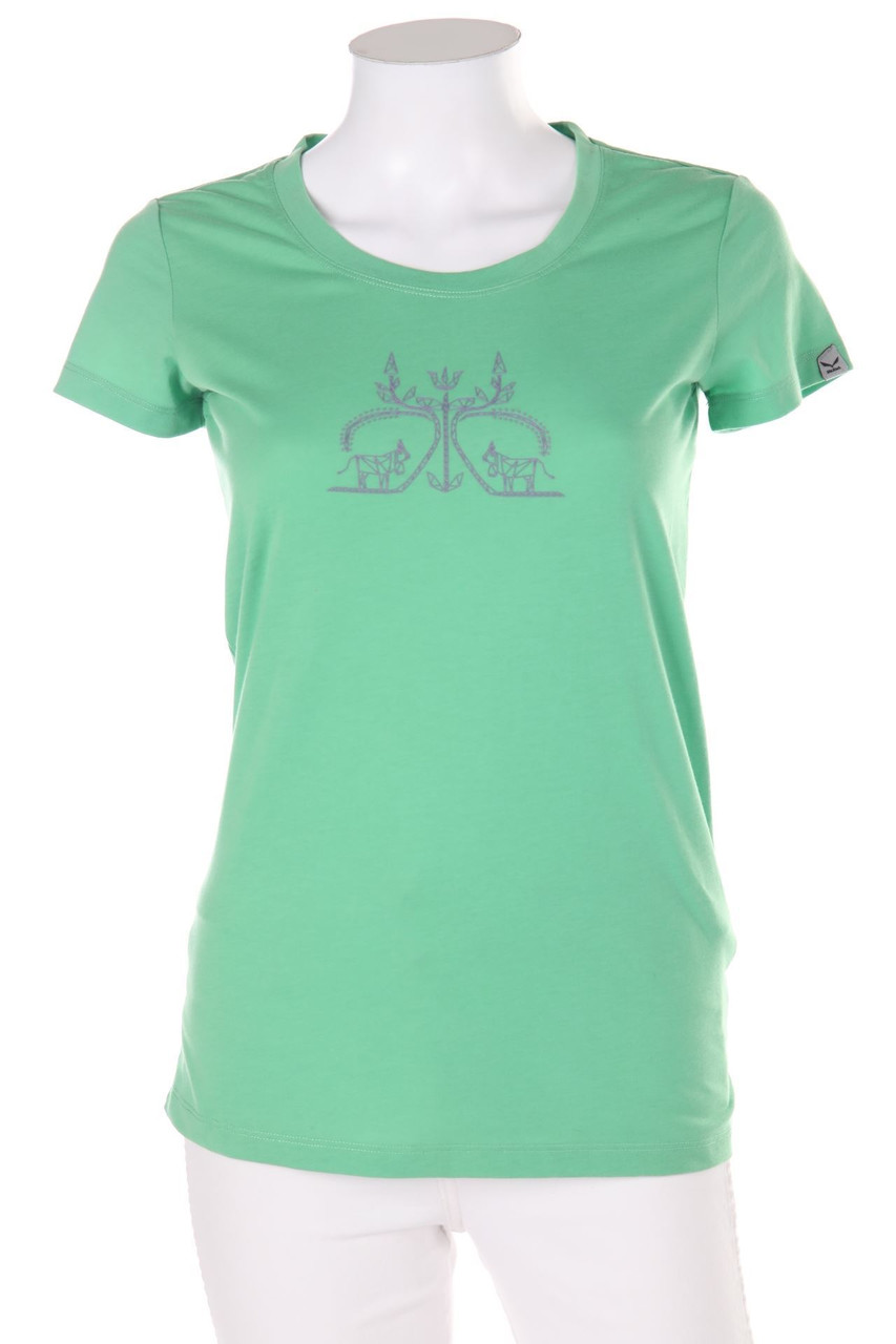 SALEWA - Sport-Shortsleeve-Shirt with Print - D 34