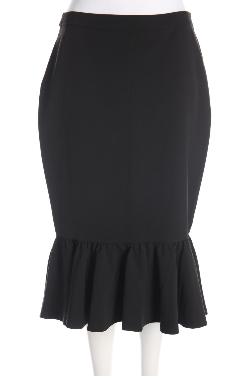 MORGAN - Clean Chic Skirt with Volants - L