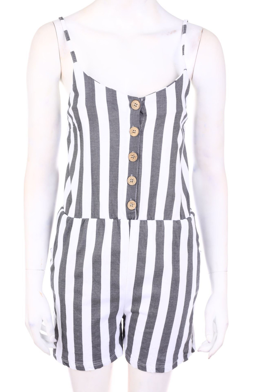 No Label - dress, Cotton-blend with Stripes - M