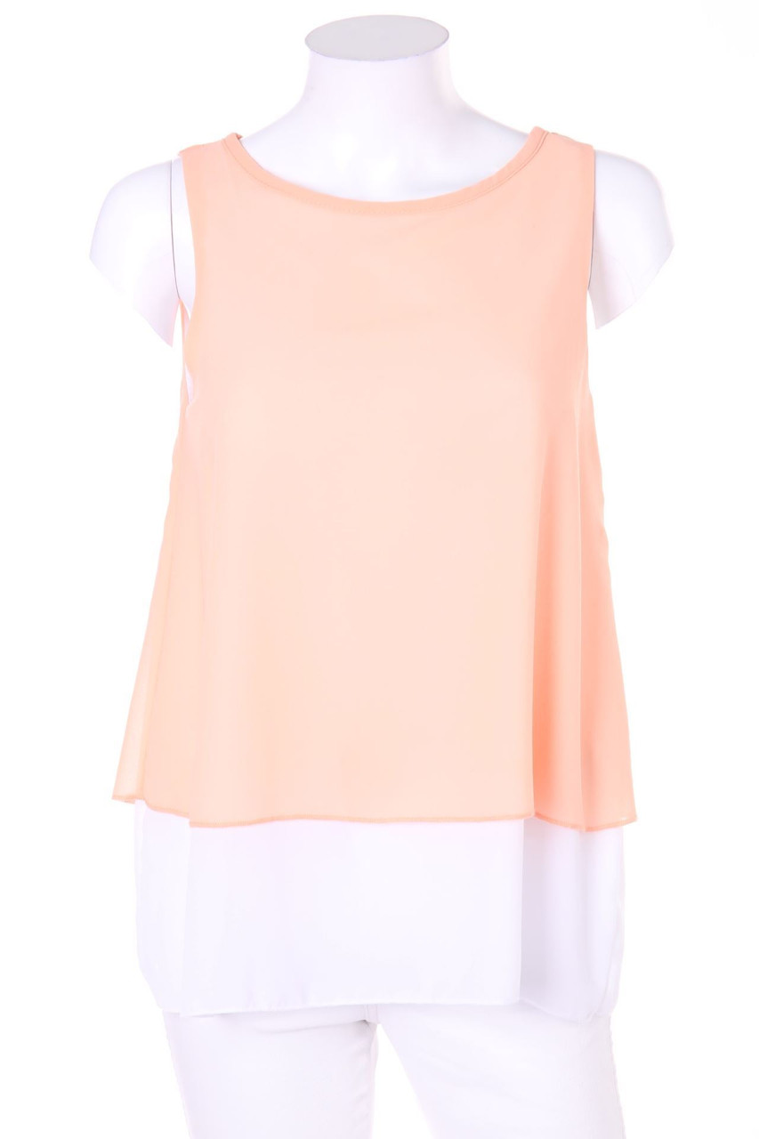 Y.Yendi - Chiffon-Top, Layer Look - S