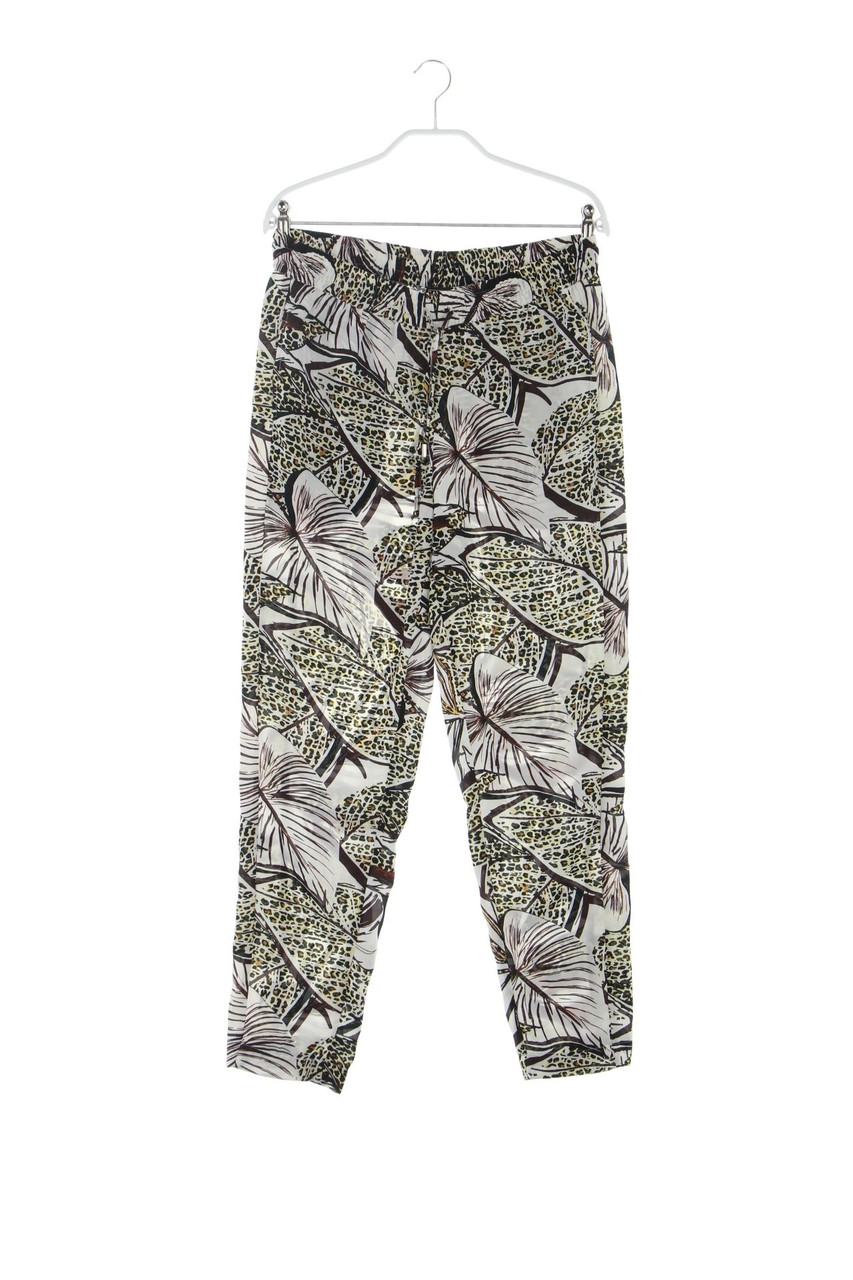 Laura Scott - Hose mit Leo-Print mit Tunnelzug - L