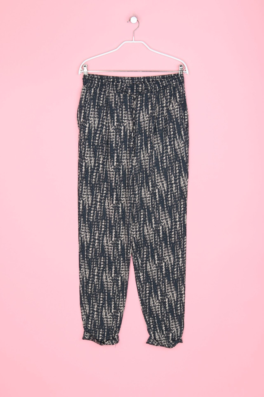 maddison - Pants, Viscose with Print - D 36