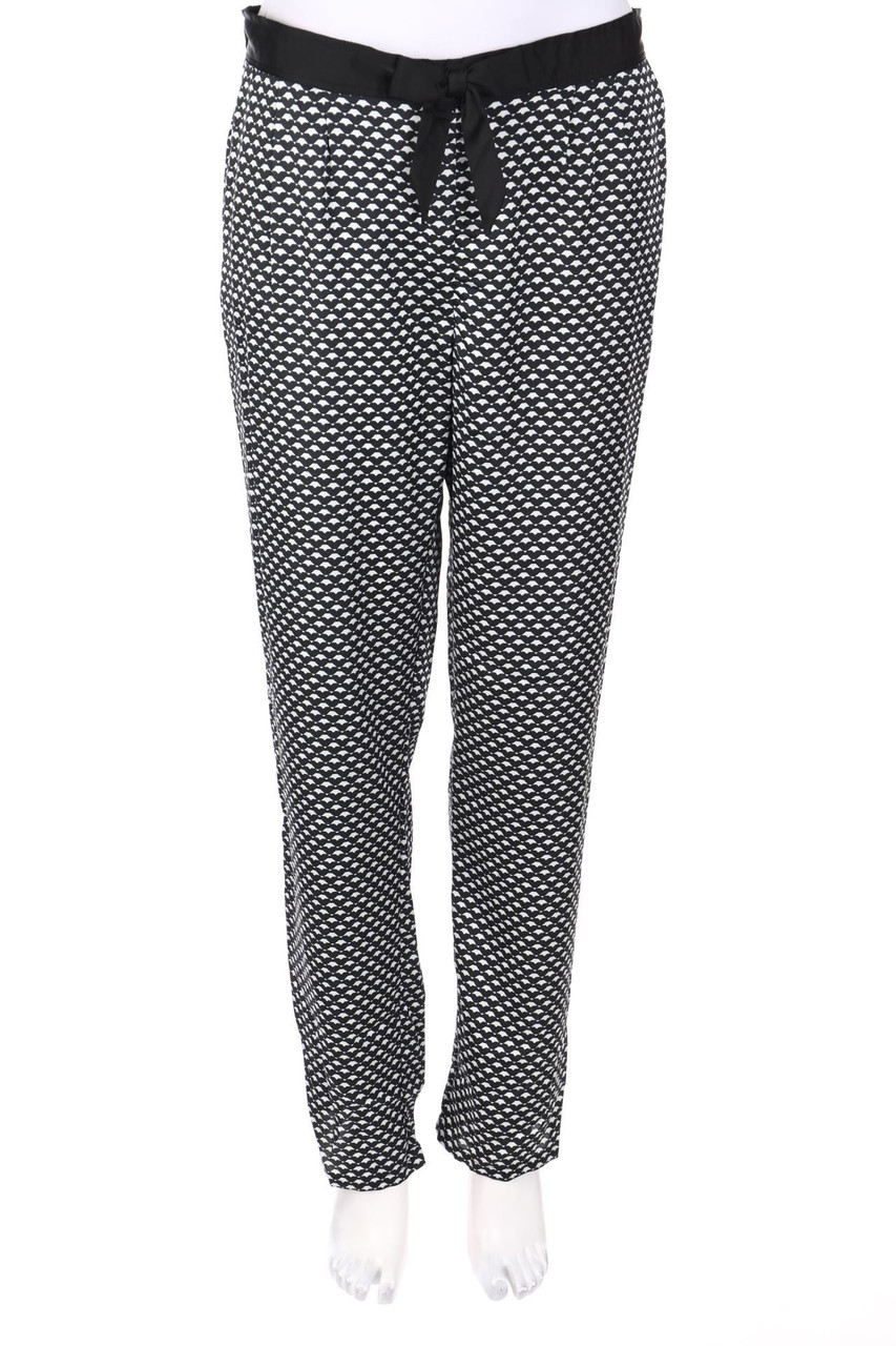 Etam - Print-Hose mit Print mit Schleife - L