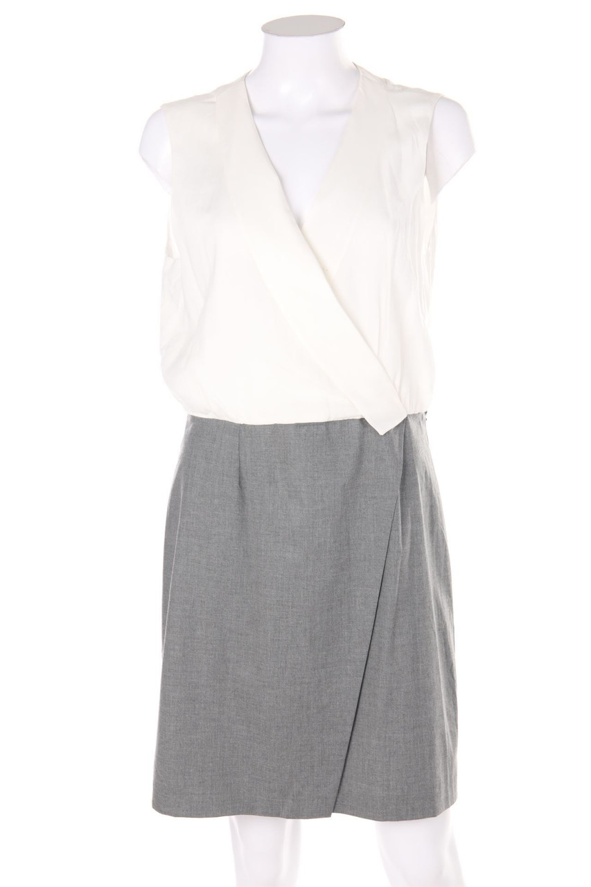 NAF NAF - Business-Kleid in Wickel-Optik - D 42