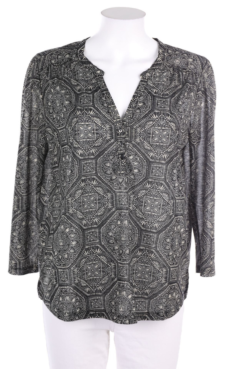H&M - Bluse mit Print - M