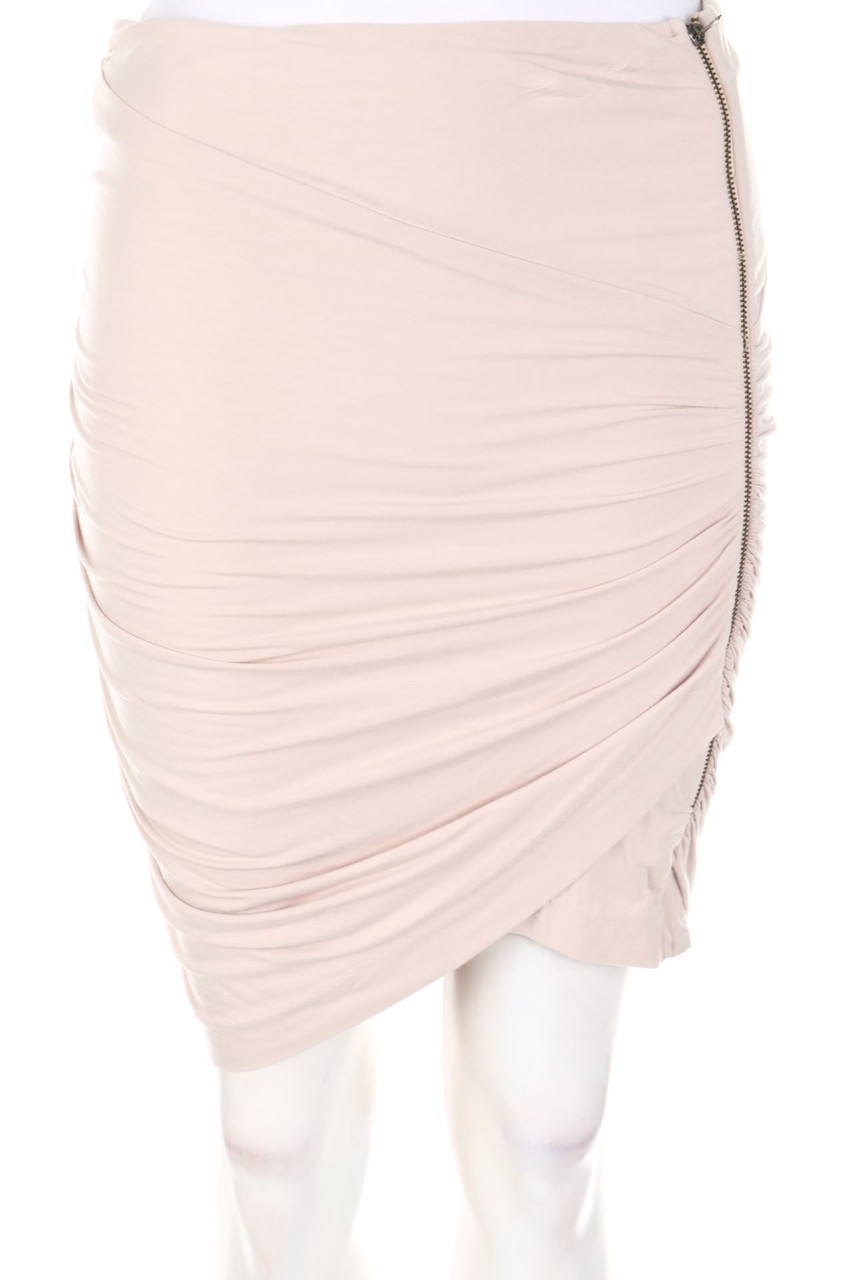 TIGER OF SWEDEN - Mini-Skirt, Viscose-blend with Ruffles - M