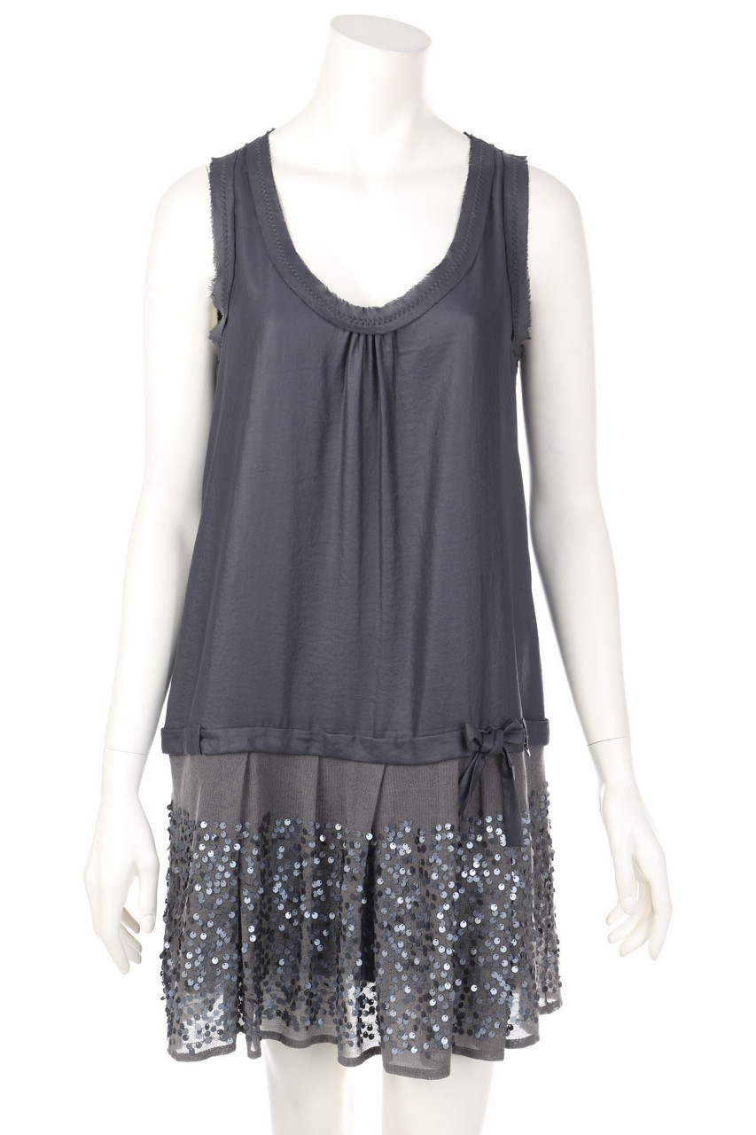 cop.copine - Kleid mit Pailletten - D 40