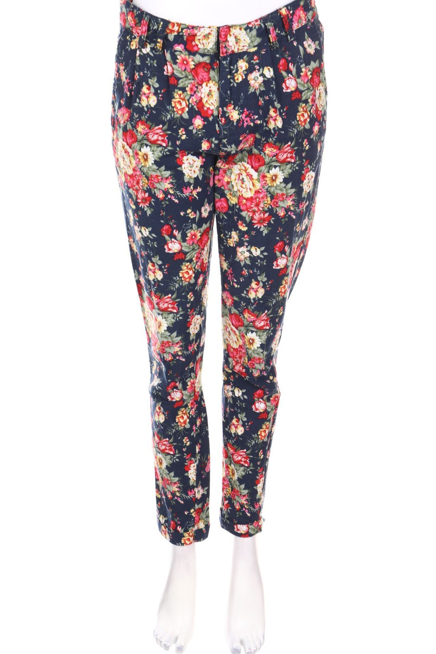 mavi jeans - Hose mit Blumen-Print - S