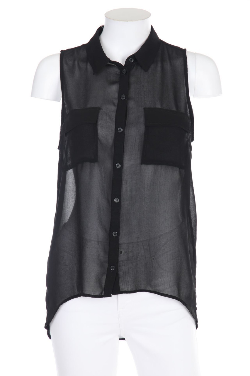 BERSHKA collection - Vokuhila-Blouse with Patch Pockets - M