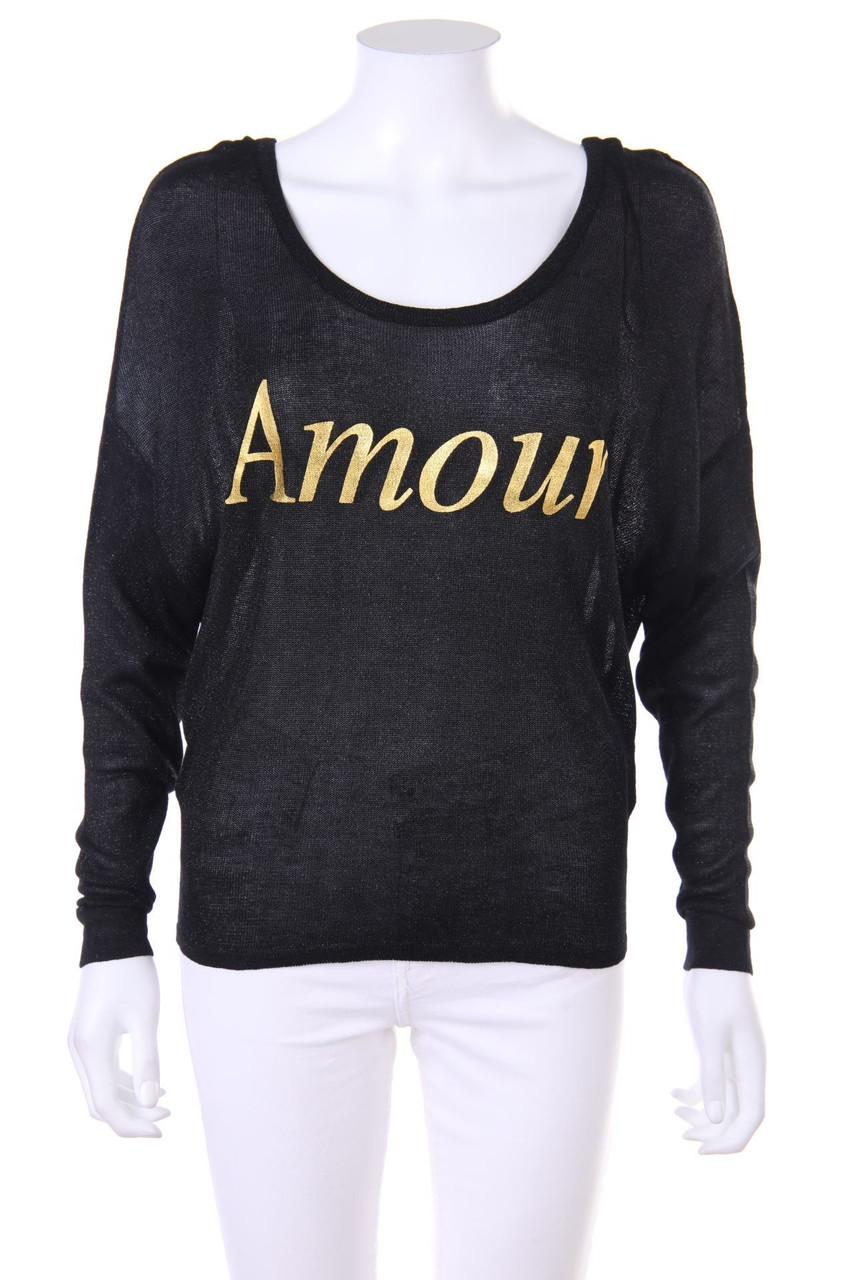 TALLY WEiJL - crewneck pullover with Print - XXS