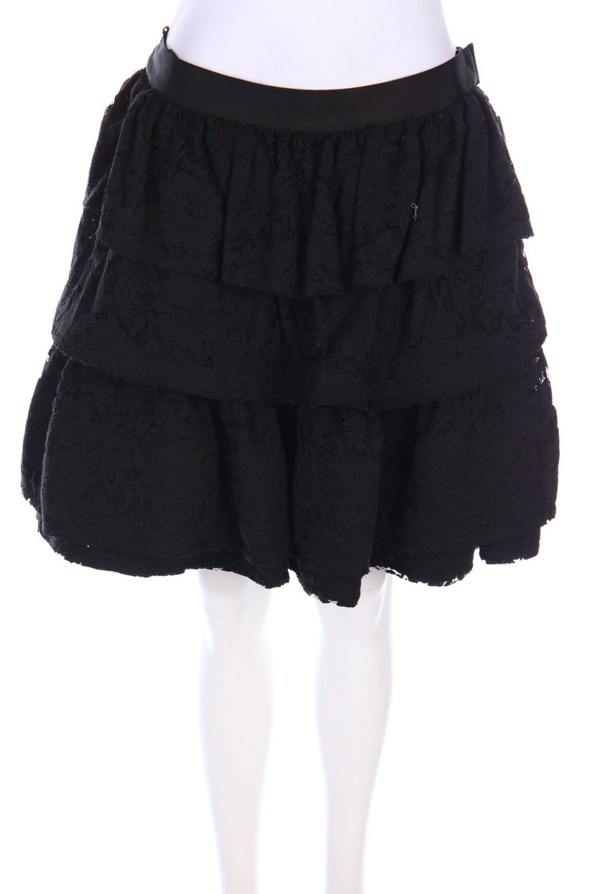 Lanvin x H&M - Volants-Minirock aus Spitze - D 40