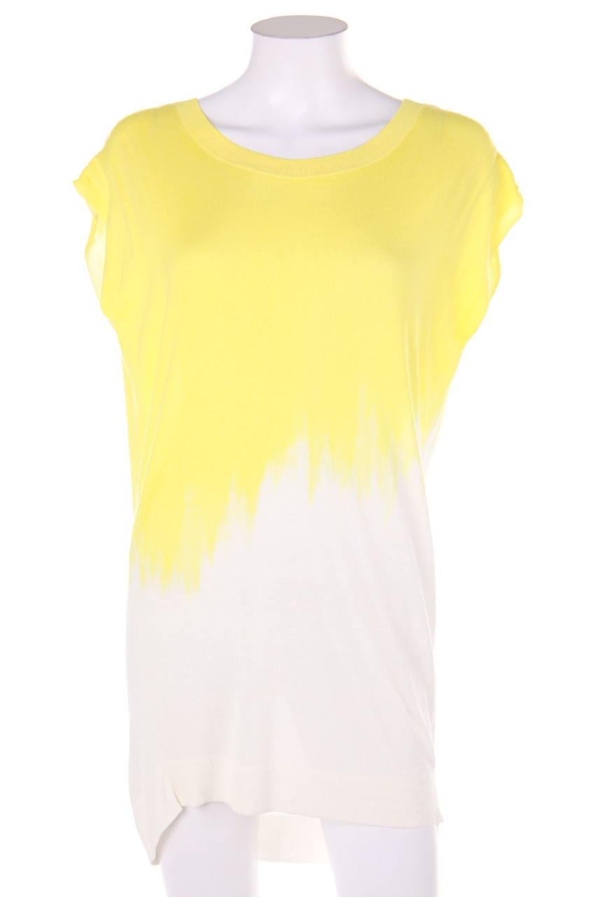 UNITED COLORS OF BENETTON - Knit-Knit Dress, Viscose with Dip Dye-Effect - XS