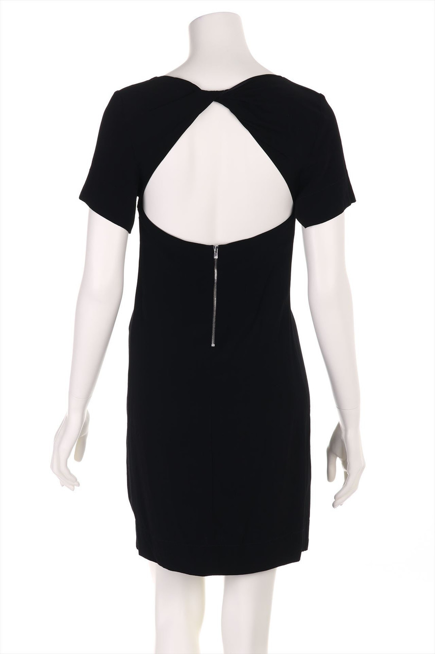 sandro - Clean Chic-Kleid aus Viskose mit Cut-out - D 34