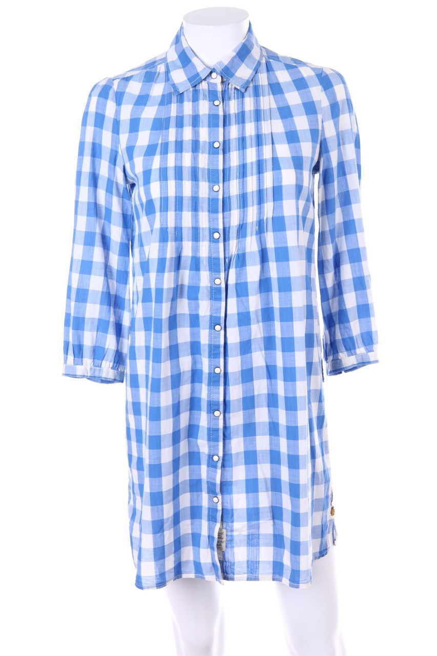 MAISON SCOTCH - Kleid mit Karo-Muster - D 36