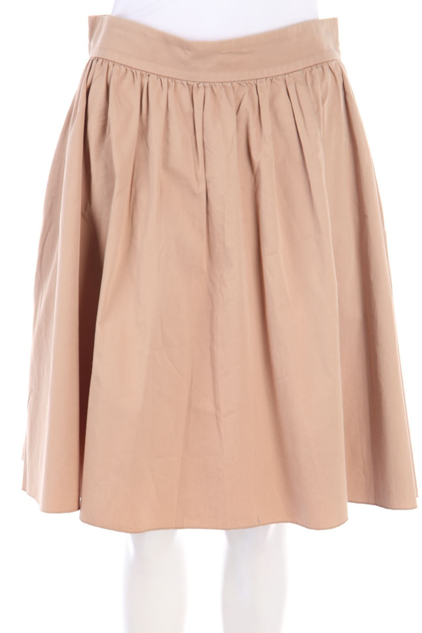 PAULE KA - A-line-Skirt, Safari Style with Slit - D 42