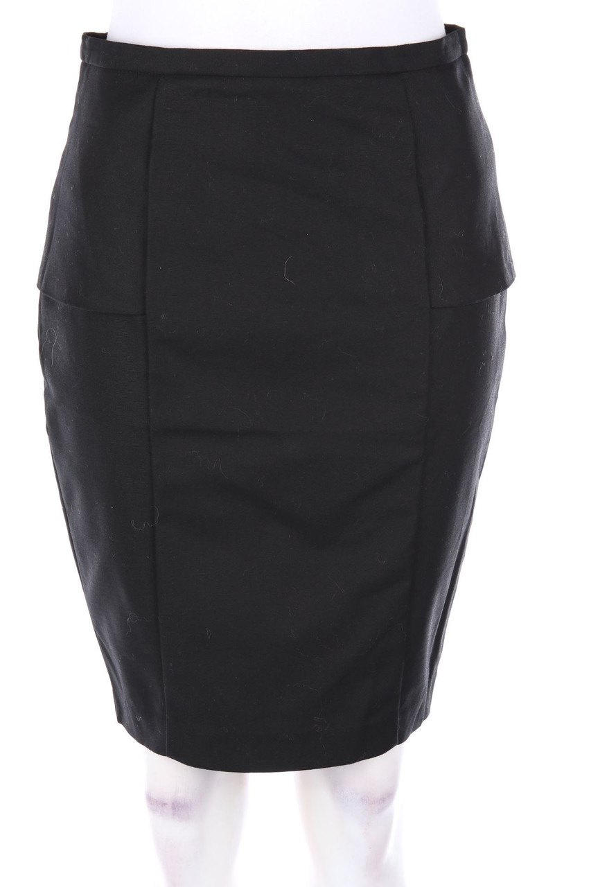 ZARA - Bleistift-Rock mit Schößchen - S