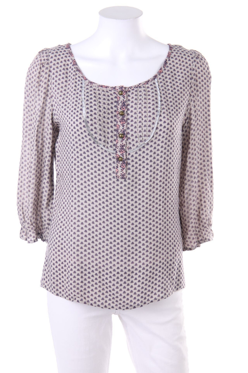 NAF NAF - Bluse mit Print aus Viskose - M