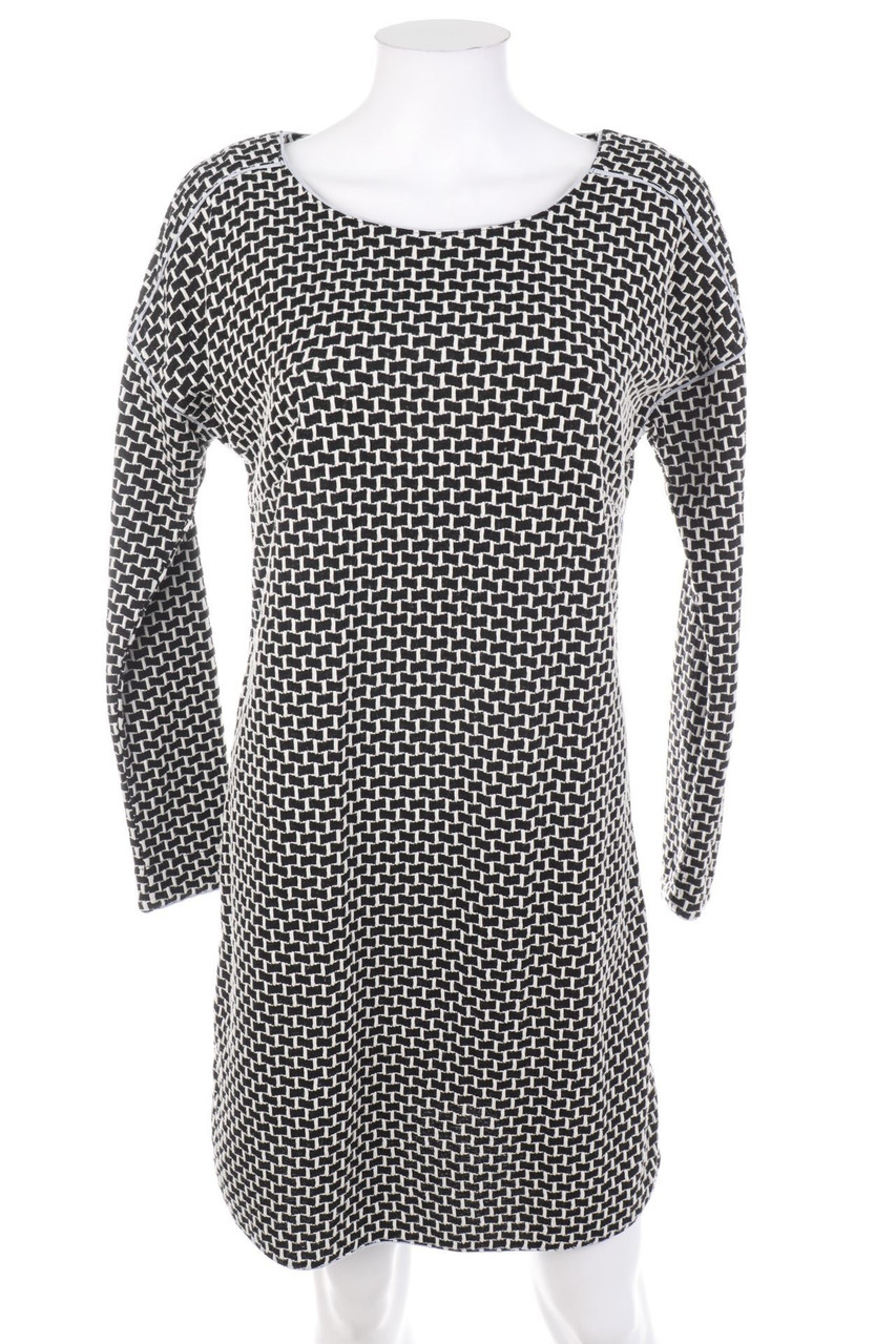 CADDIS FLY - dress, Viscose-blend with Geo Print - L