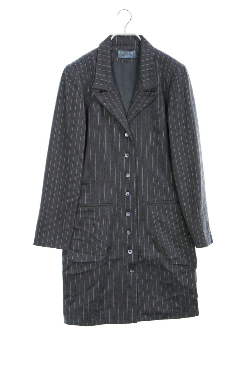 GUEULE D´ANGE Creation by ISABELLE MELIS - Vintage-dress, Wool with Stripes - D 38-40