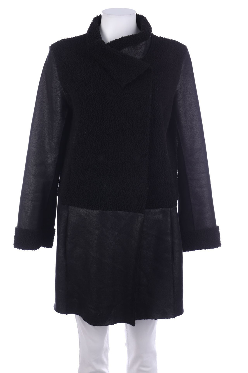 GERARD DAREL - Faux Shearling Coat - D 38