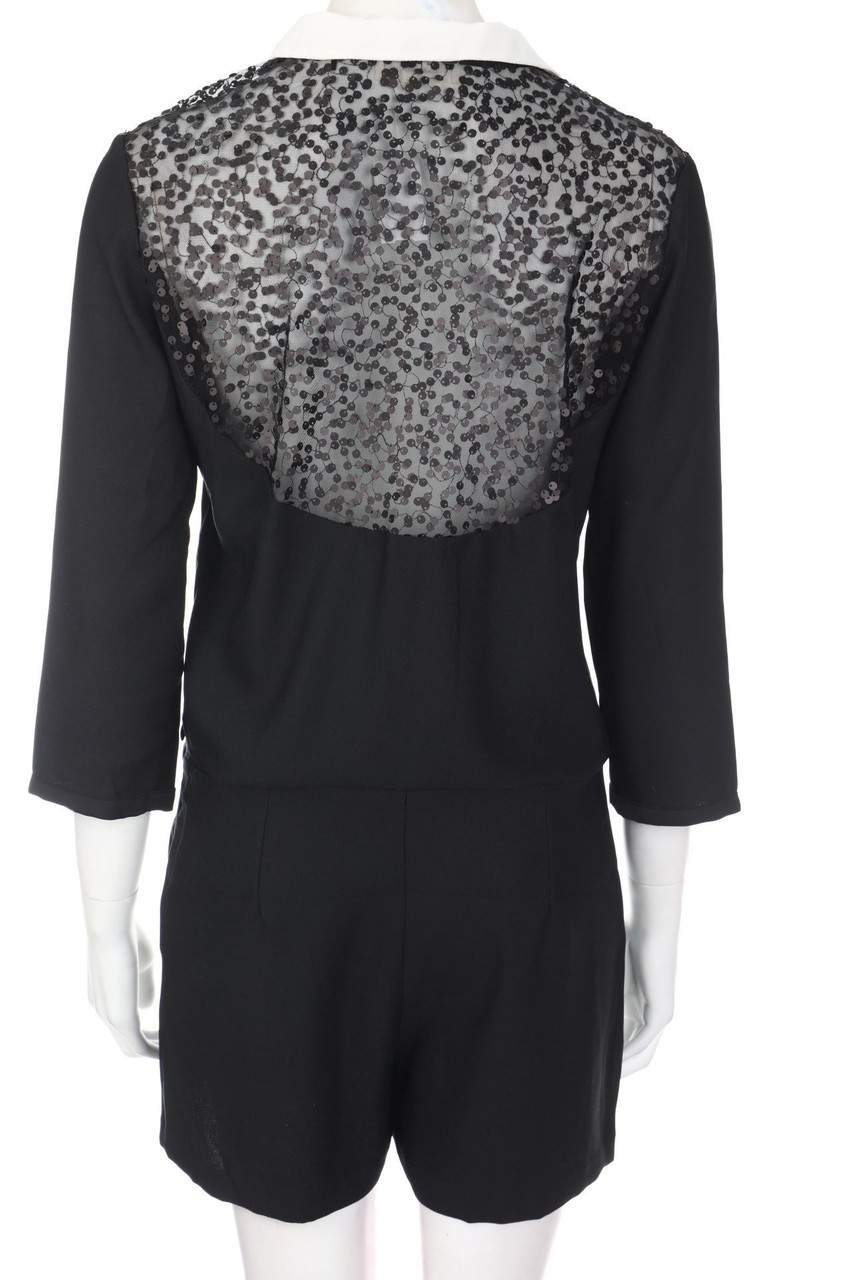 NAF NAF - Playsuit mit Pailletten - D 40