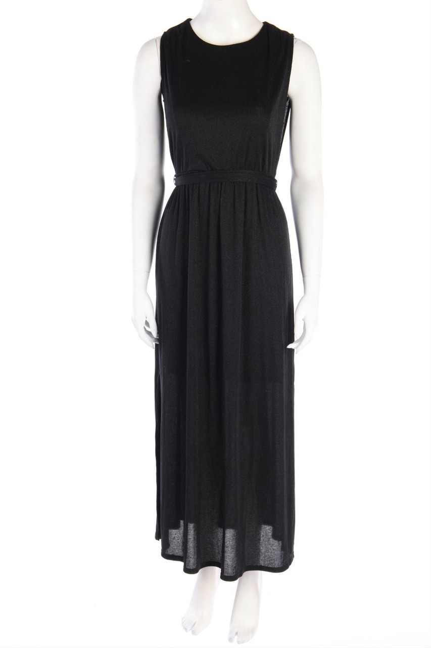 No Label - Maternity-Maxi-dress with Metallic Effect - XS