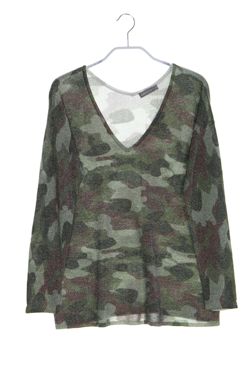 alberto bini - Camouflage-Strick-Pullover - L