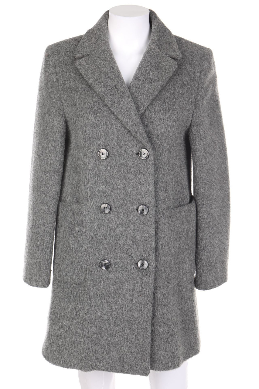 UNITED COLORS OF BENETTON - Coat, Wool-Blend with Alpaca - XS