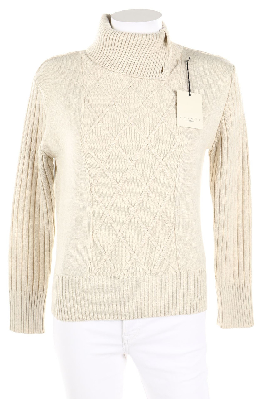 MORGAT - Strick-Pullover aus Woll-Mix - D 38