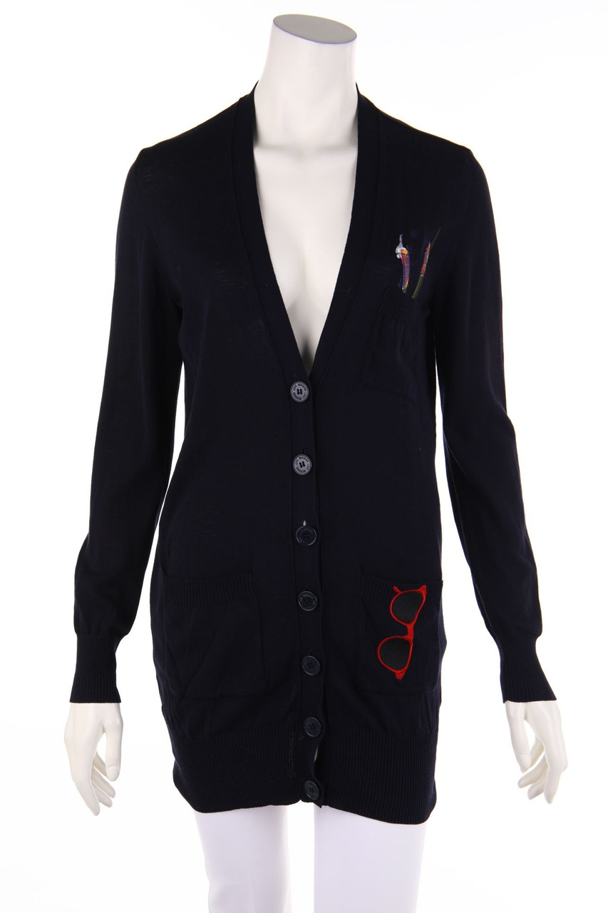 LOVE MOSCHINO - Cardigan mit Stickereien - M