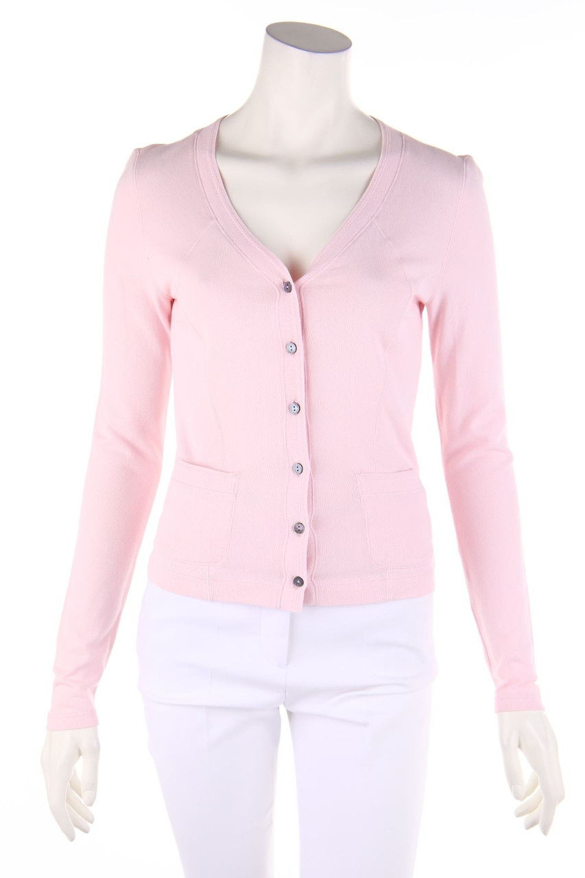 MARC CAIN - Cardigan mit aufgesetzten Taschen - D 36