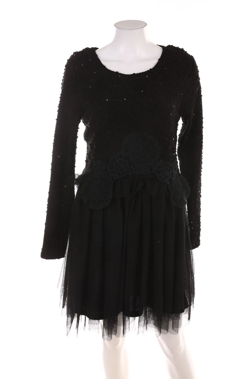 Molly BRACKEN - Tüll-Kleid mit Pailletten - D 38