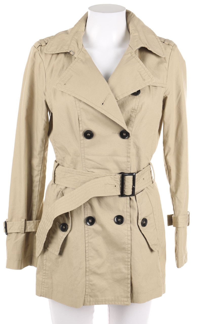 STILE BENETTON - Brit Style-Trenchcoat with Epaulettes - D 34