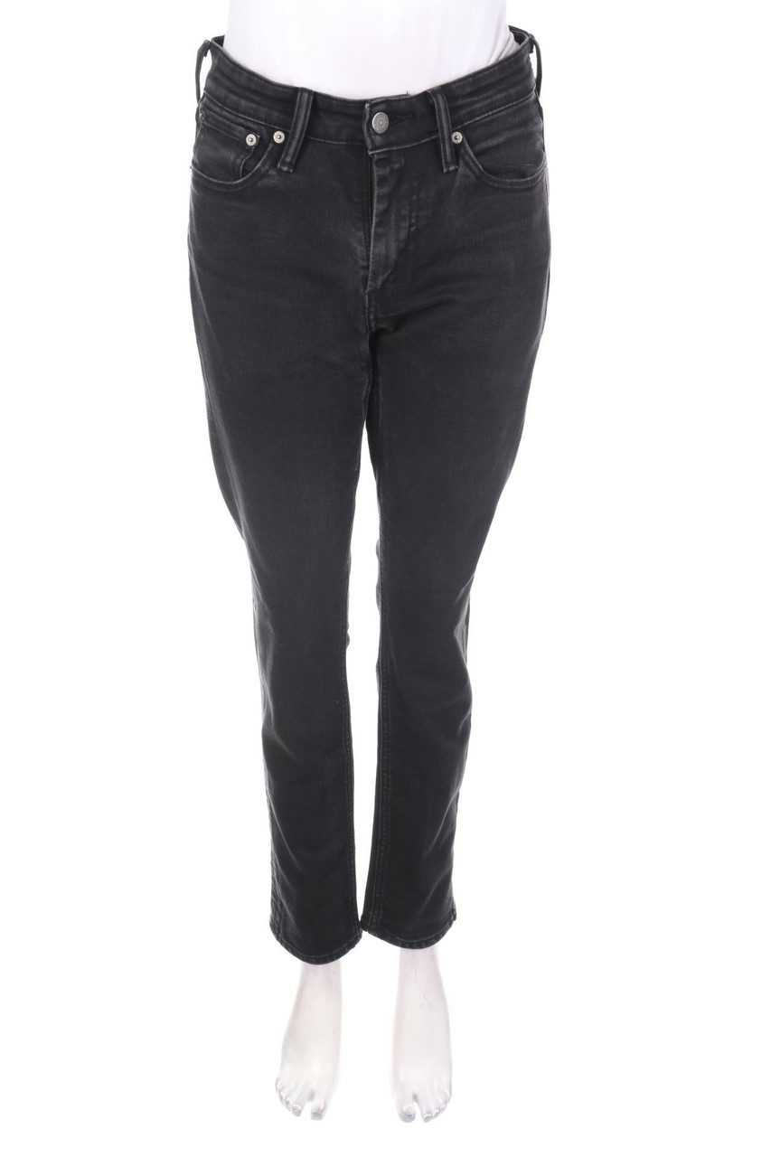 LEVI´S - Used Look Straight Cut Jeans mit Logo-Patch - W29