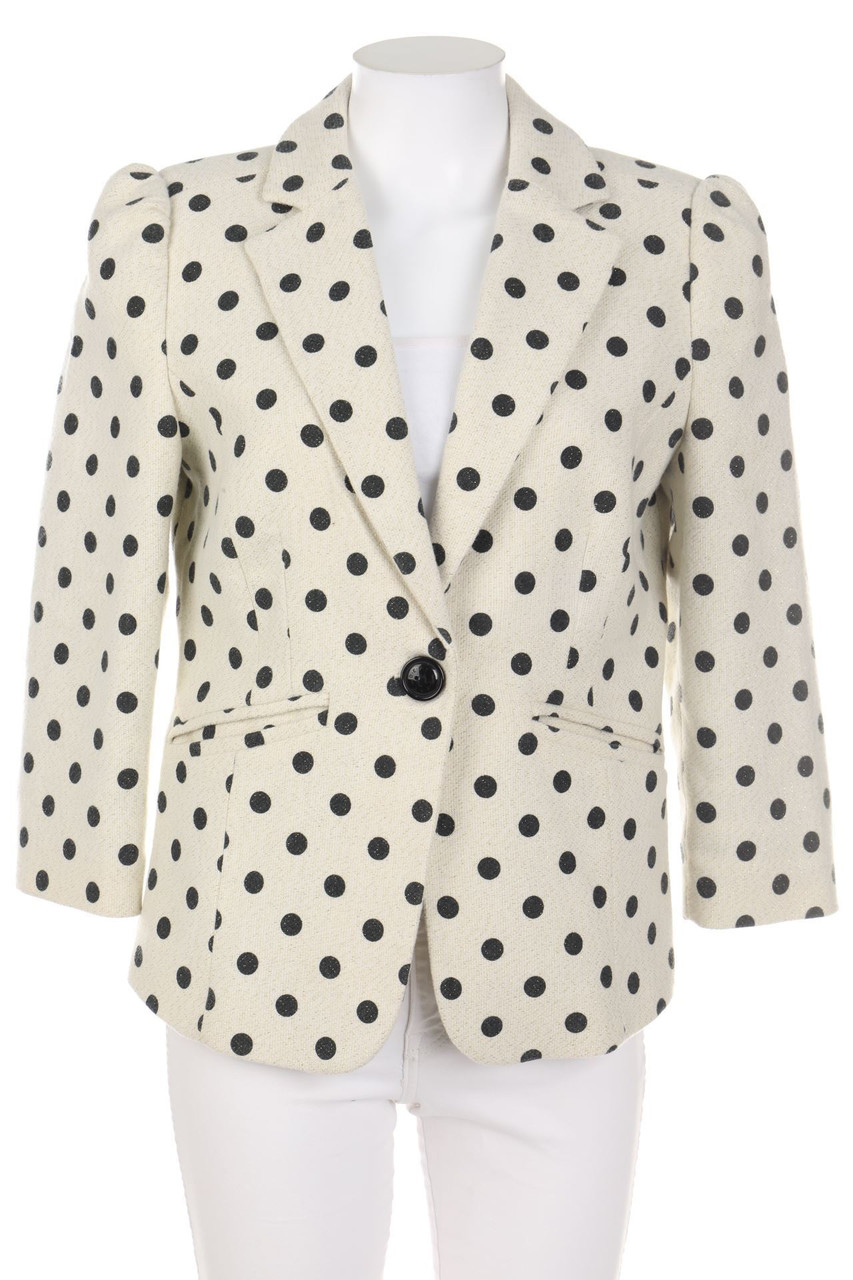 DEPT - Blazer with Metallic Effect with Dots - L