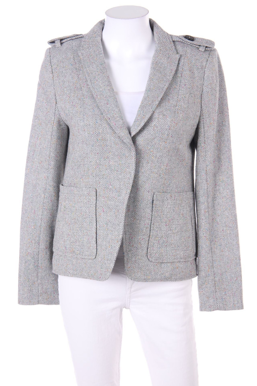 KOOKAI - Muster-Blazer mit Seide - D 36