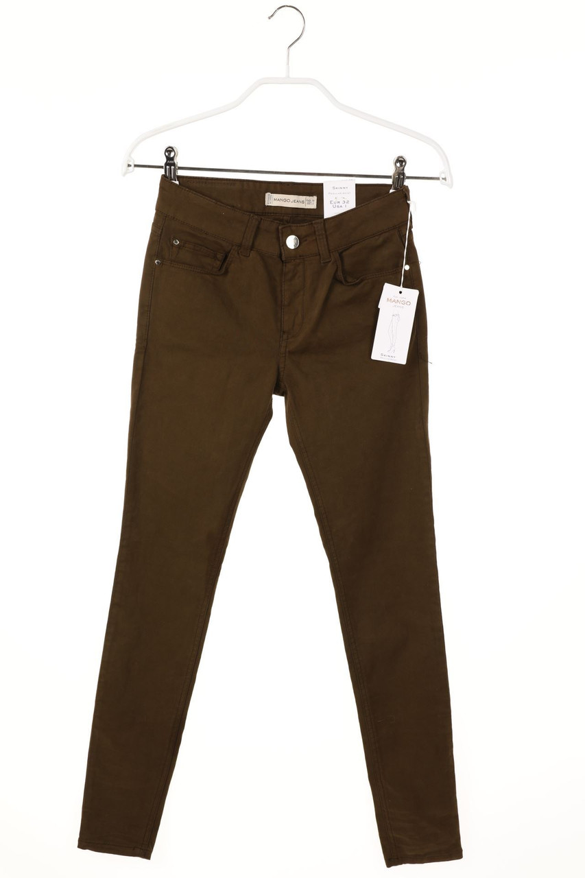 MANGO JEANS - Skinny-Jeans mit Logo-Badge - D 32