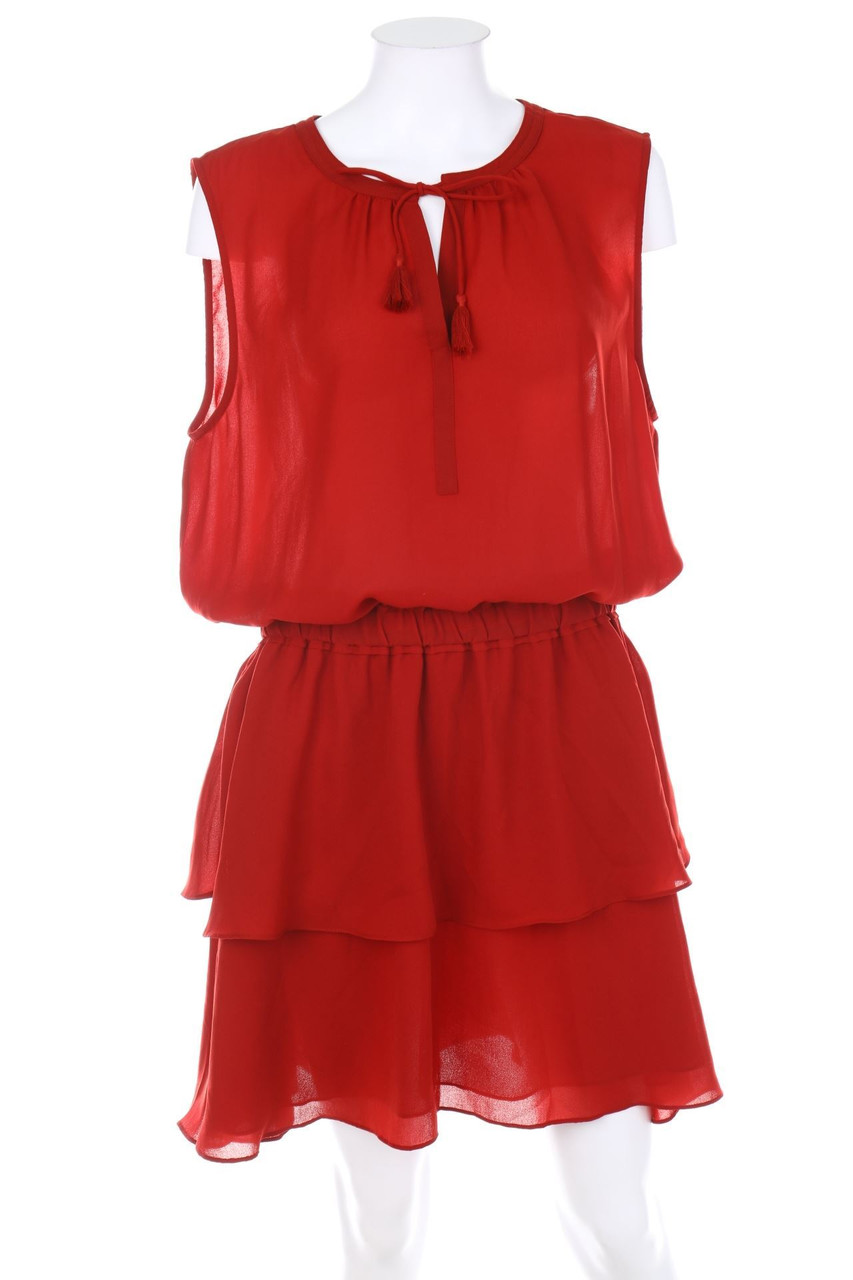 SCOTCH & SODA - Boho-Kleid im Layer Look mit Quasten - D 42