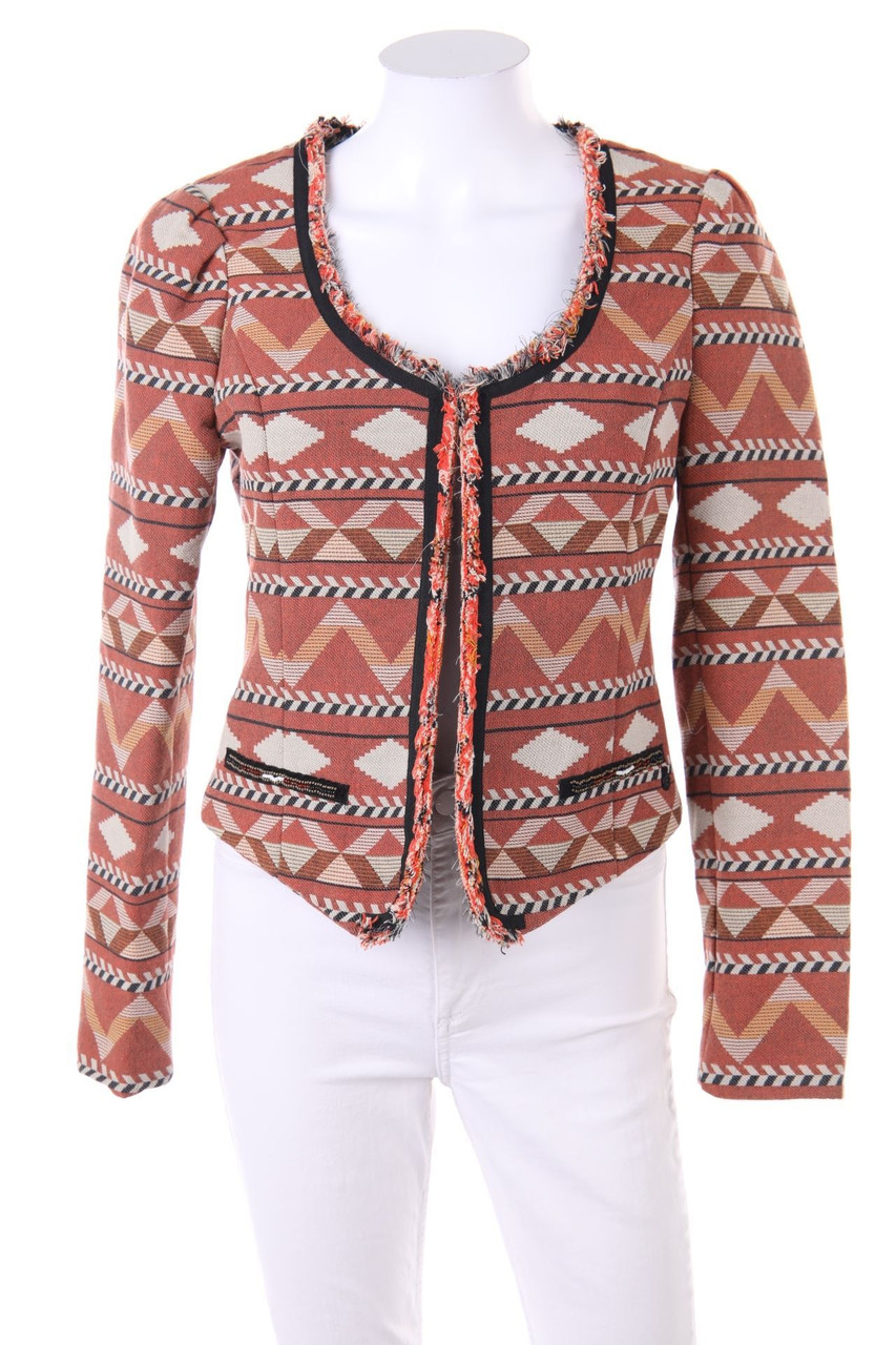 MAISON SCOTCH - Blazer mit Ethno-Print - D 38