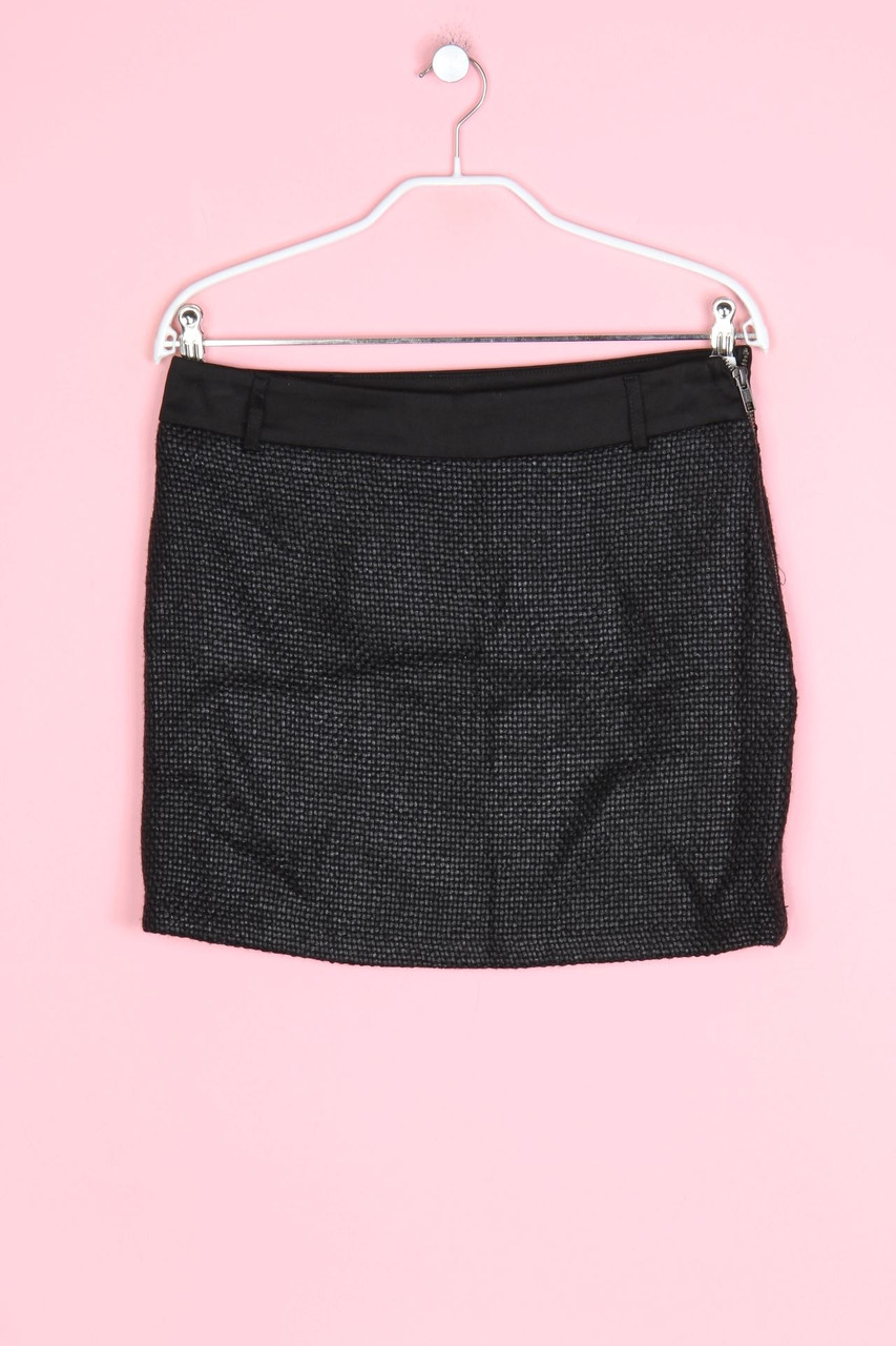 NAF NAF - Mini-Minirock mit Wolle - D 38