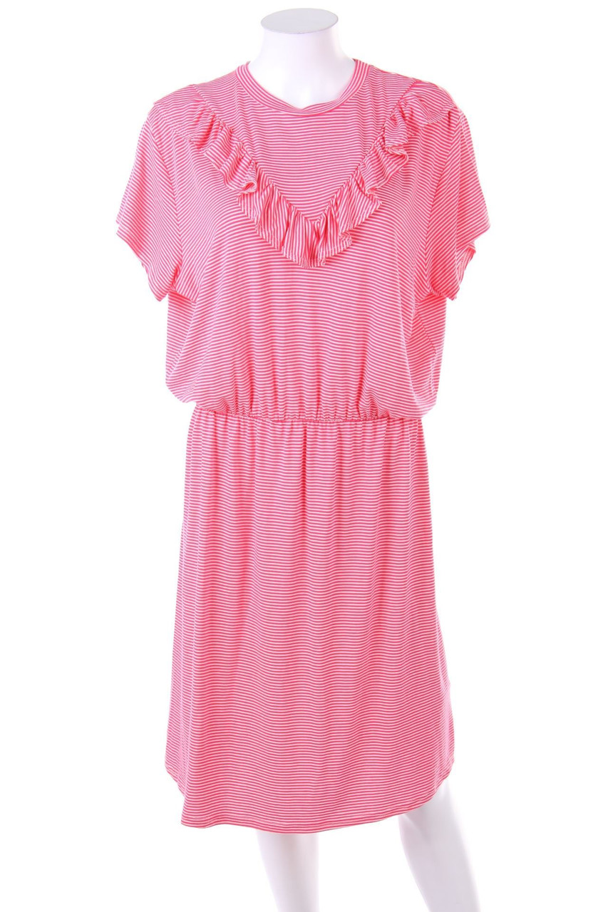 ICHI - Kleid mit Rüschen - XL