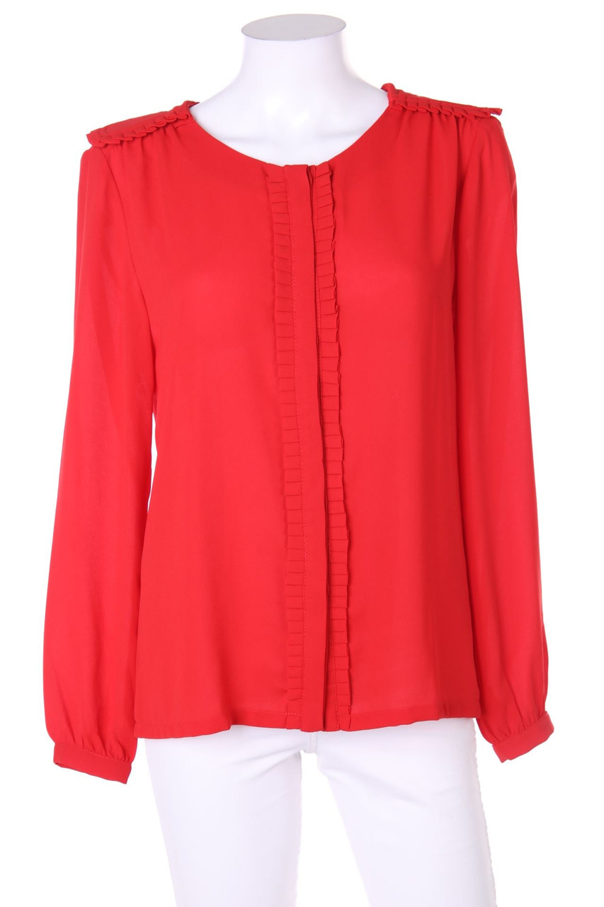 LYNN ADLER - Blouse, Pleated - M