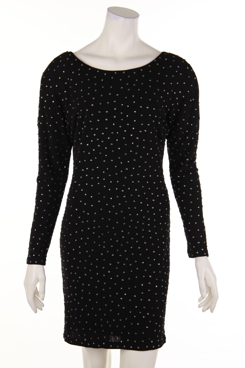 JIMMY CHOO x H&M - Kleid mit Schmuckstein-Applikation - S