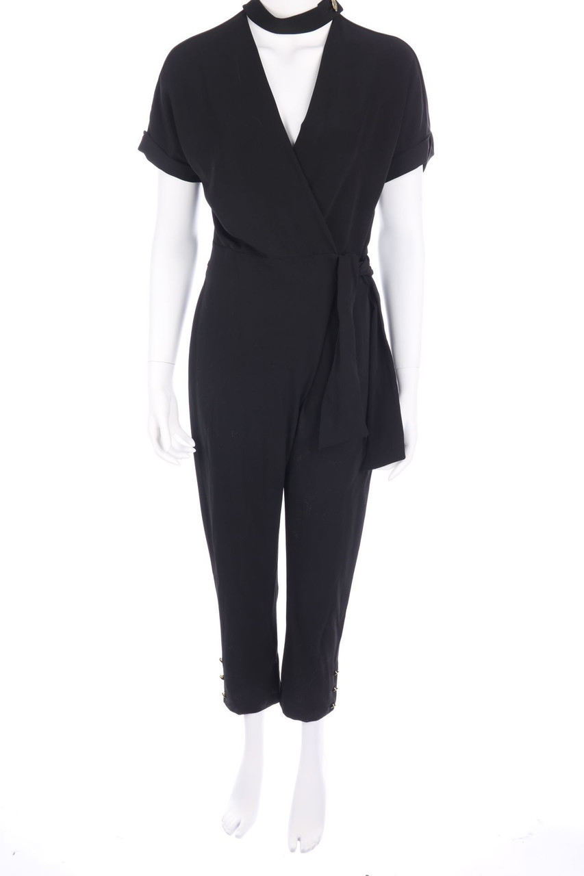 ZARA - Jumpsuit in Wickel-Optik - S