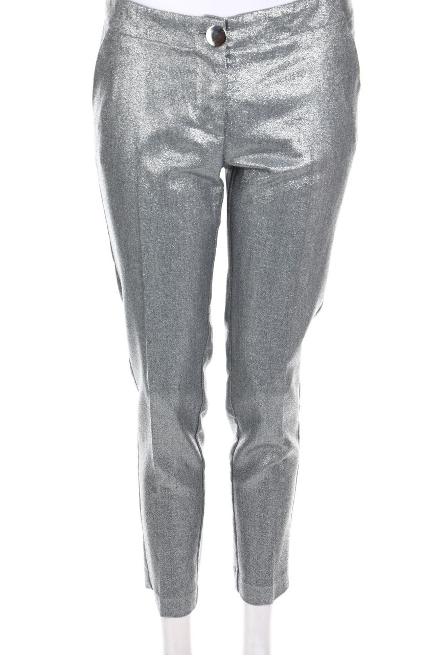 Carla G. - Metallic-Hose aus Woll-Mix - D 36