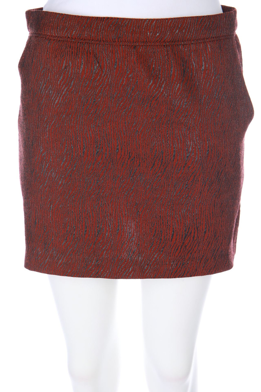 sandro - Minirock mit Animal-Print - D 36